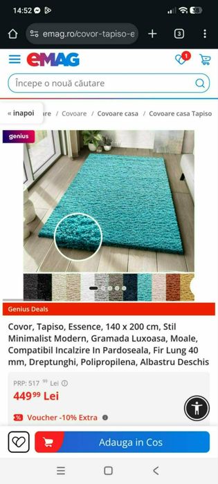 Vand covoare diferite mărimi și modele