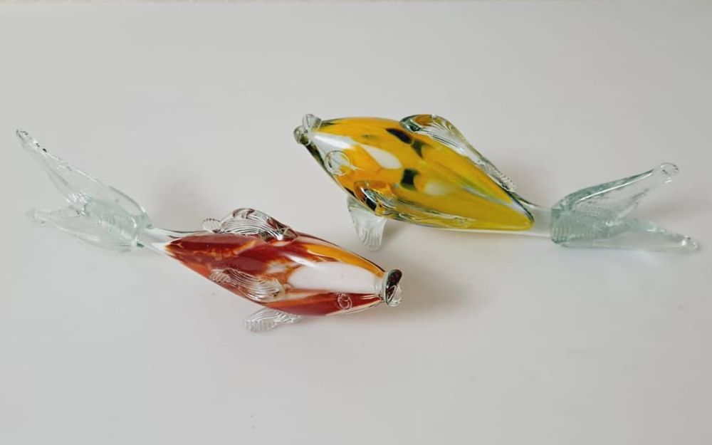 Рыба цветное стекло.
