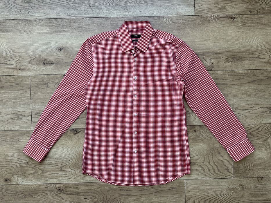 Camasa HUGO BOSS Carouri Maneca Lunga Barbati | Marime M 42