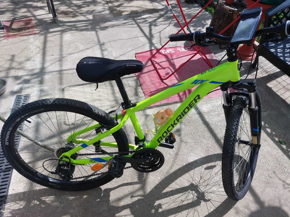 bicicleta rockrider st 100