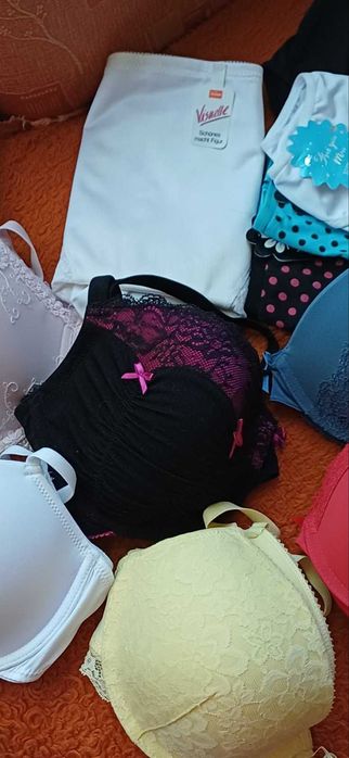Продавам НОВИ маркови сутиени, бельо и бодита