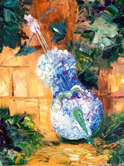 "Музика", картина масло на платно