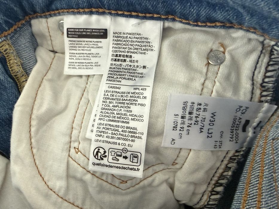 Levis / Levi's 515 Slim Taper Jeans ОРИГИНАЛНИ мъжки дънки - 29-30