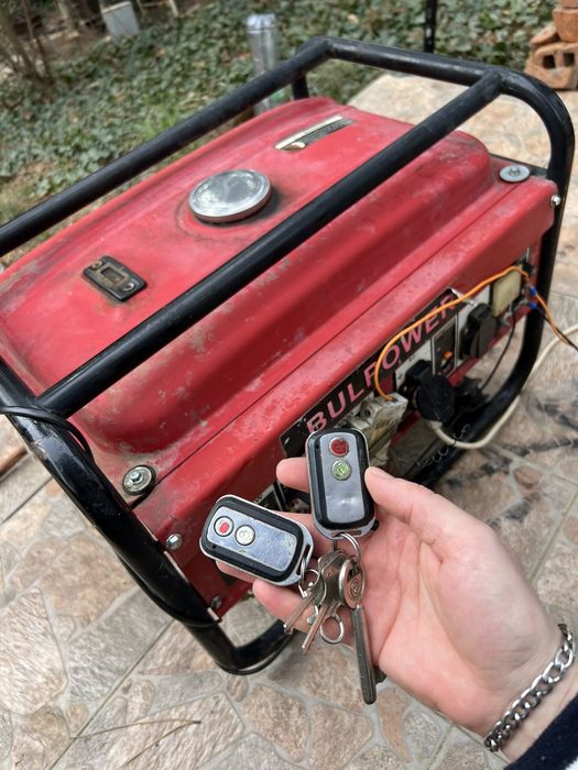 Продавам бензиново-газов генератор 3.5kw