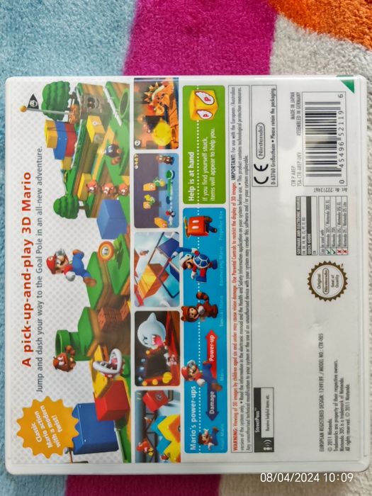 Super Mario 3d land, super Mario bros 2  Nintendo 3ds