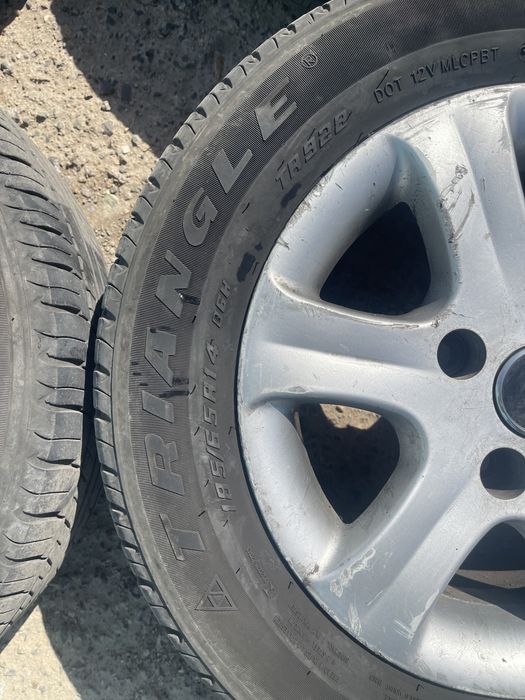 Диски с резиной R14, 4 на 114.3