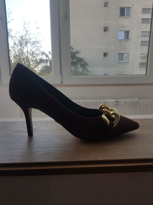 Pantofi Baldowski Dama 36 Burgundy