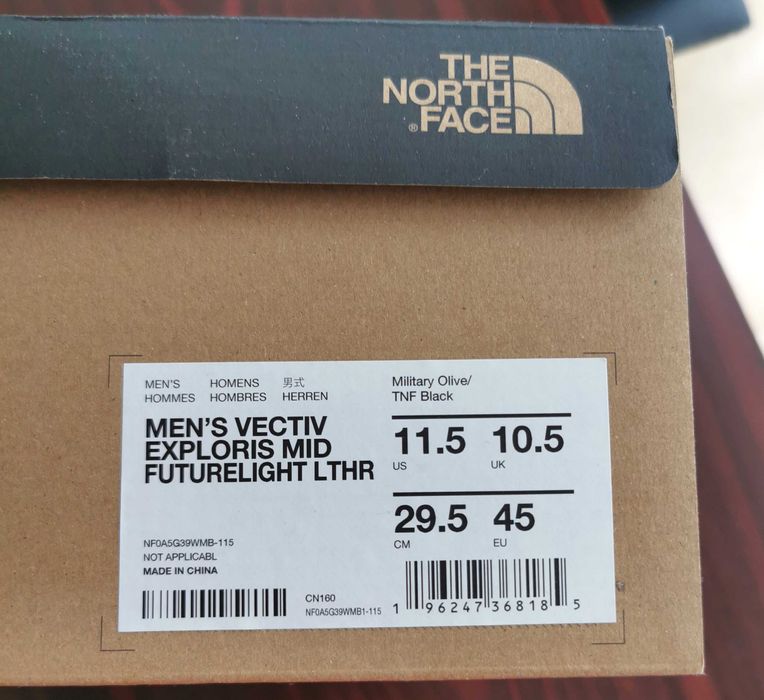 Ghete de trail The North Face Men's Vectiv Exploris Mid Futurelight