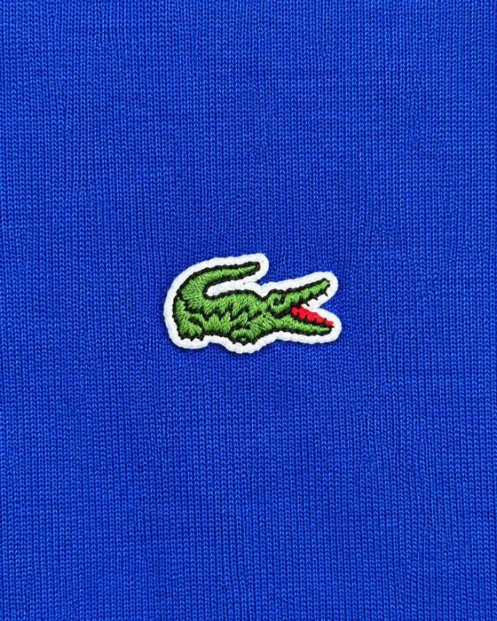 Bluză sweatshirt Lacoste Sport bărbați, albastru royal, logo crocodil brodat, mărimea 3XL