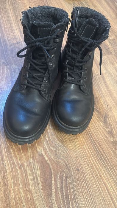 Сапоги кожанные Ecco