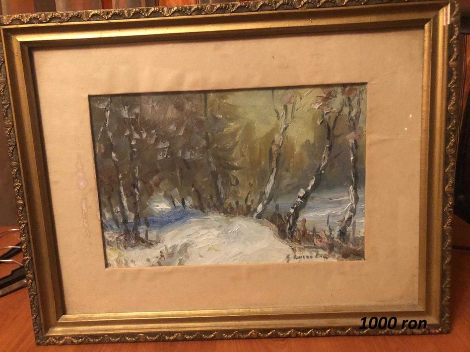Tablouri foarte vechi de vanzare ,pictura in ulei pe panza