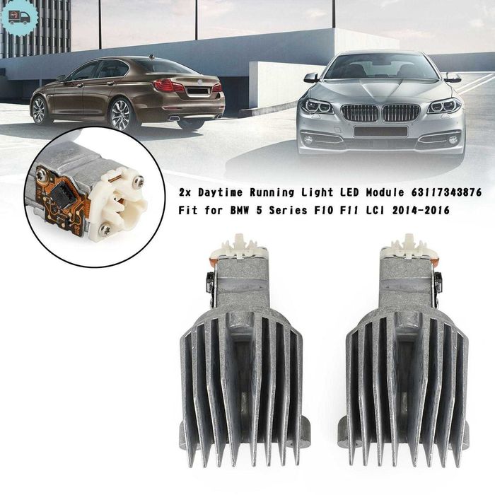 Modul Led Angel Eyes BMW Seria 5 F10 F11 Facelift LCI 63117343876
