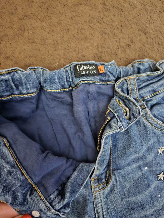 Утепленные Джинсы для девочки 140-146