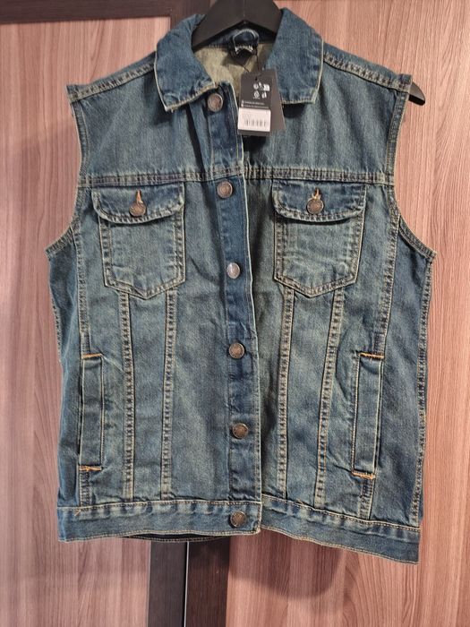 Vesta de blugi originală"Urban Clasic". Mărime M