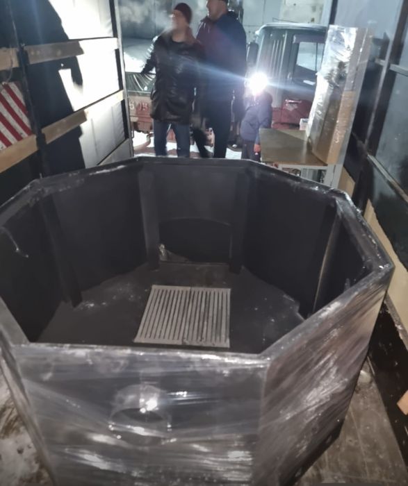 Нержавеющий  банный чан