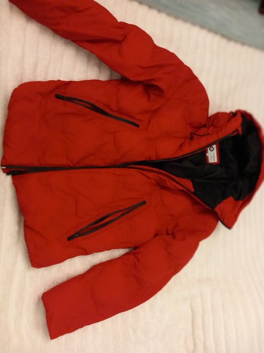 Geaca de iarna rosie SUPERBA