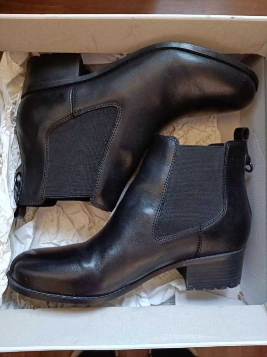 Ботинки женские кожанные  Easy spirit,размер USA 10,40 размер (25,6см)