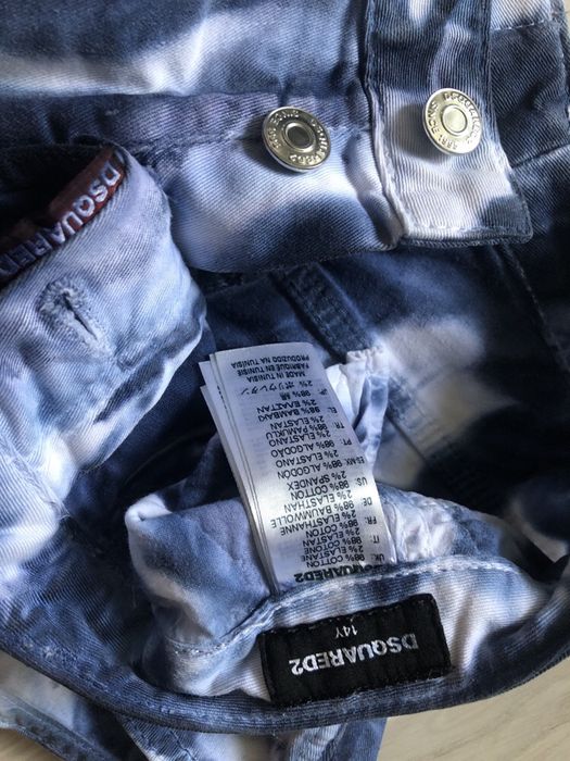 Къси дънки dsquared2 дънки и шапка