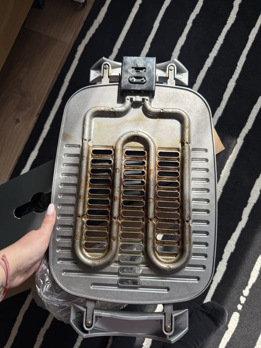 Gratar electric Starlight 2200 w temperatura reglabila, capac sticla