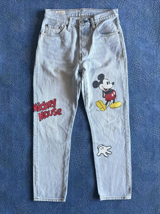 Levi’s x Mickey Mouse 501 Crop Jeans ОРИГИНАЛНИ дамски дънки - 27