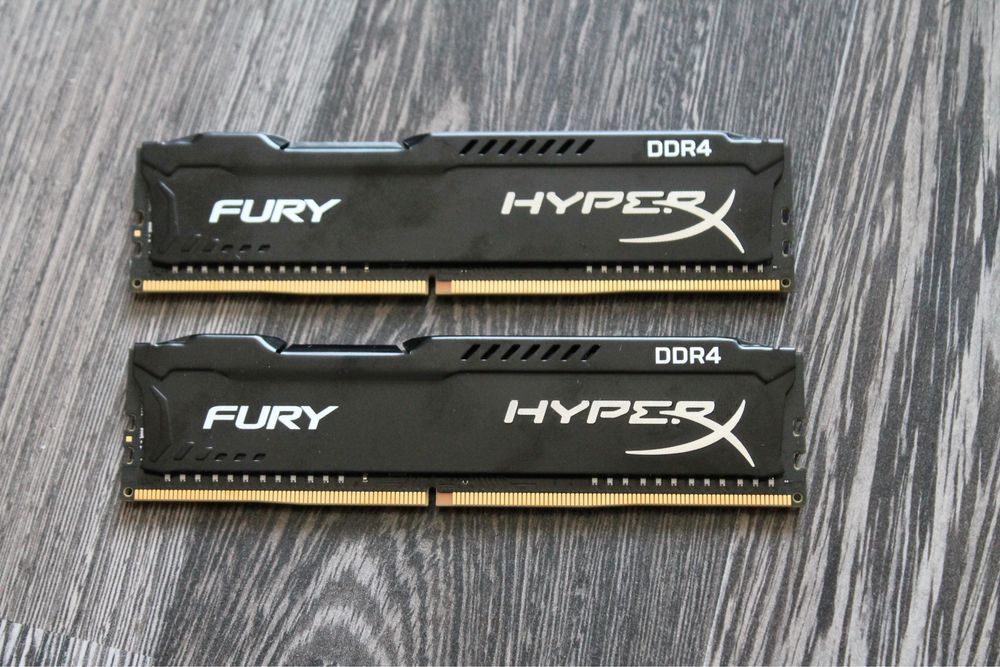 ОЗУ HyperXKingston Fury и Hikvision 3200 Mhz 1x16, 2x8