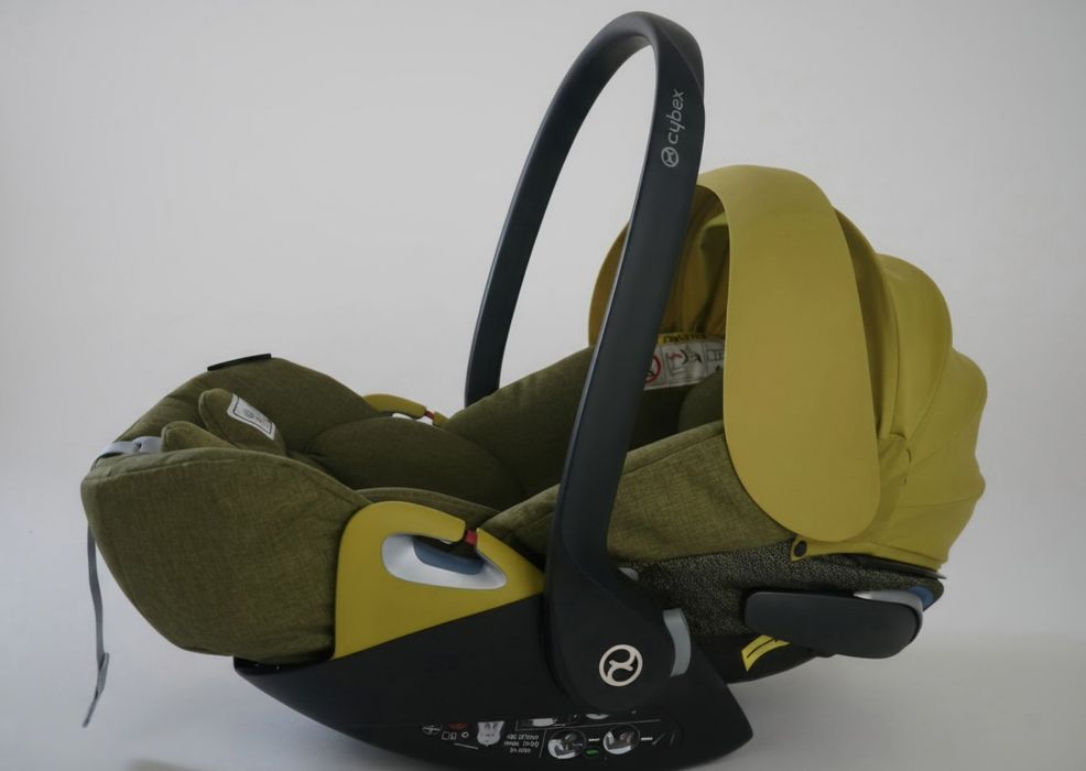 Cybex platinum mustard yellow