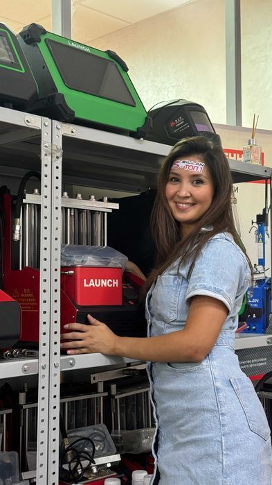 Стенд для тестирования диагностики и промывки форсунок Launch