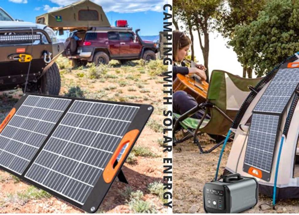 100W сгъваем преносим соларен панел за лаптоп кола къмпинг [PROMO)