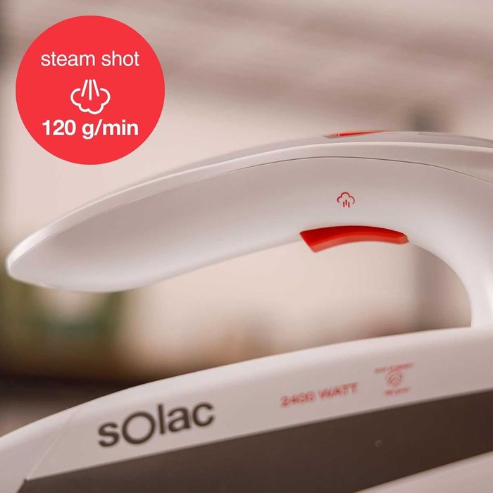 Парогенераторна ютия Solac CPB620, 2400W, 6.5 Bar, 1,5 L керамика