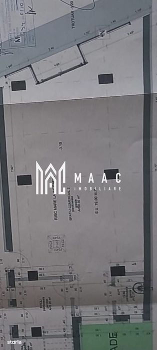 Spațiu comercial | 79MPU | Vad Pietonal | Turnisor