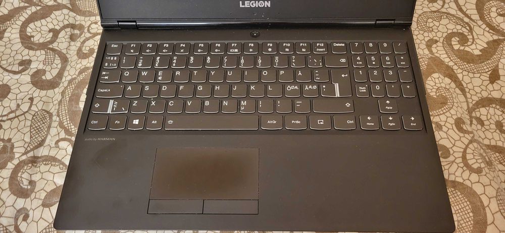 Lenovo LEGION i7  Y530 -15ICH-1060 model 81LB Intel i7 -8750H Cpu 16Gb ssd256Gb  Nvidia GeForce GTX 1060 6144MB GDDR 5  display Spart