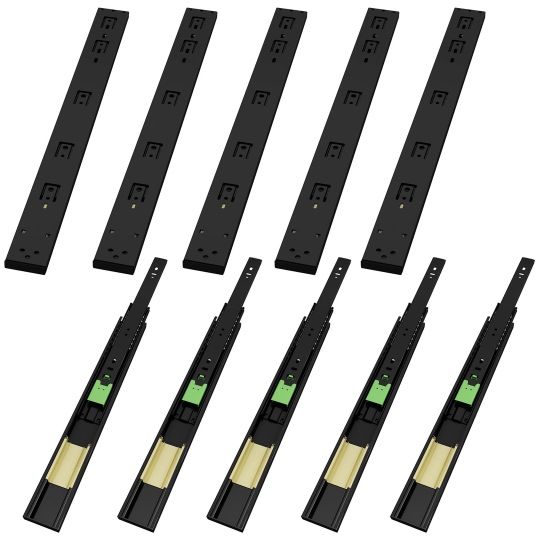 Set glisiere sertar mobila cu push to open -10 buc