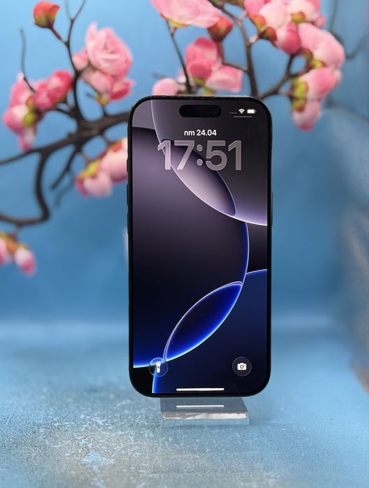 Apple iPhone 16 Pro, 128GB, 5G, Black Titanium