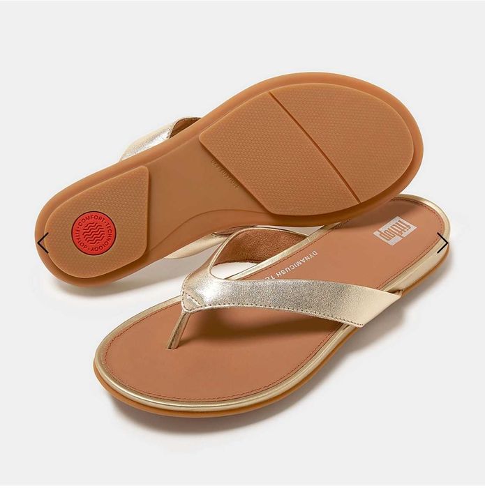 FitFlop Дамски кожени чехли