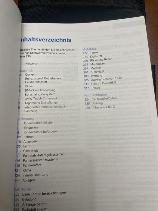 Manual instructiuni BMW 7 in limba germana