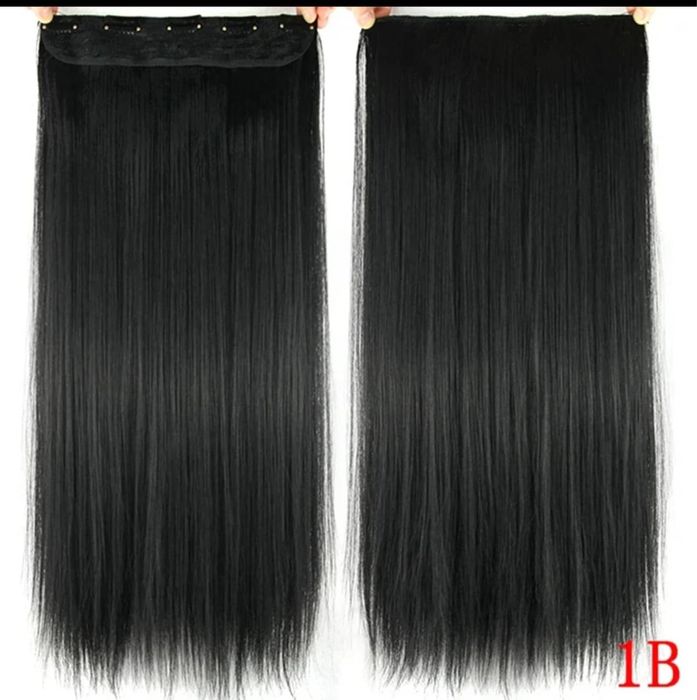 Чрни треси екстеншън 40лв