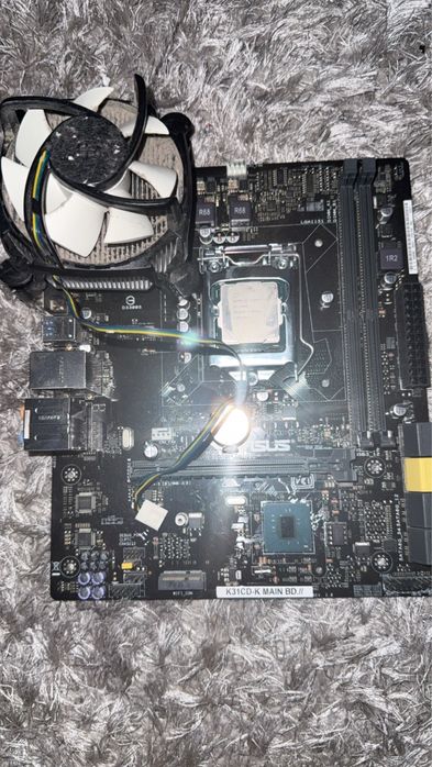Kit placa de baza asus  ASUS K31CD-K - si i5-7400 + cooler