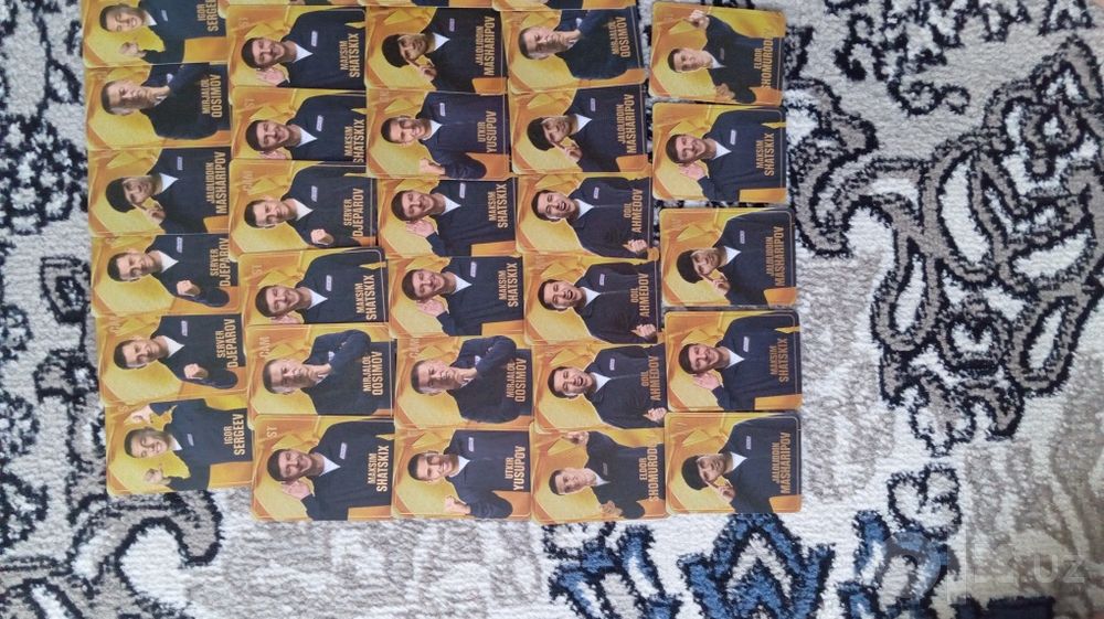 Snikers kaleksiyali  kartchkalar