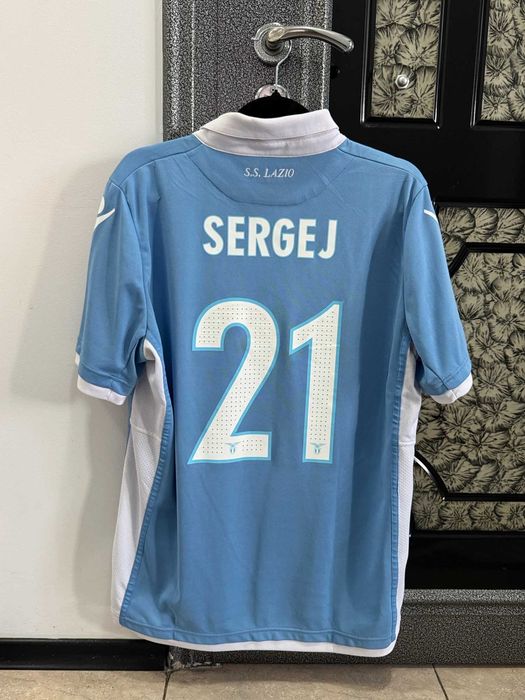 Футболна фланела на ЛАЦИО\ LAZIO\ Макрон\ Macron - промо цена!