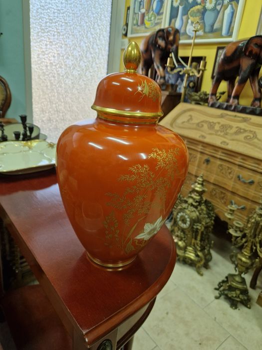 Рядка антикварна колекционерска порцеланова урна купа Rosenthal