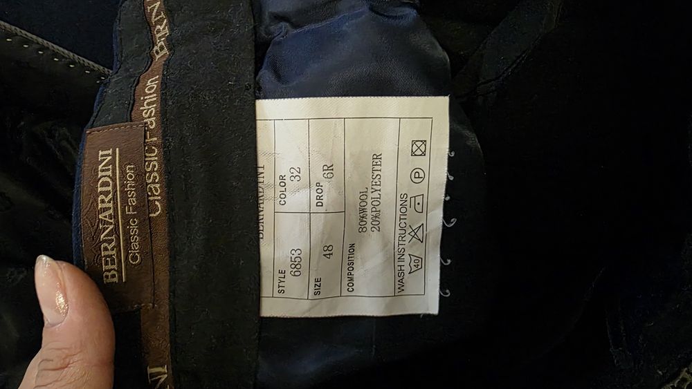 Школьный костюм синий