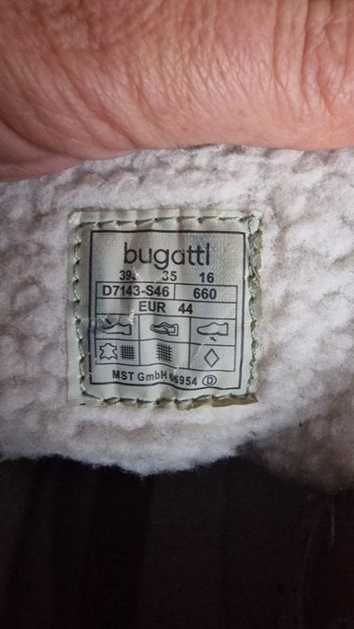 Ghete Bugatti îmblănite 44