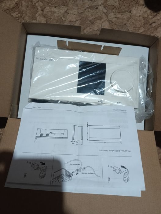 Danfoss087H3020 ECL210 контроллер-регулятор