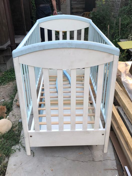 Детский манеж деревянный для младенцев