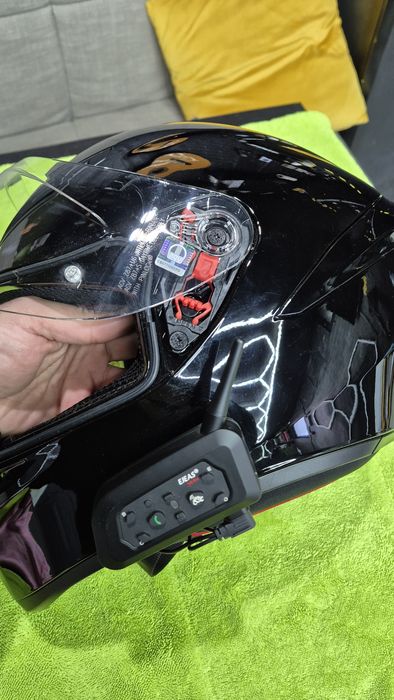 Cască Agv K1 S Black plus intercom