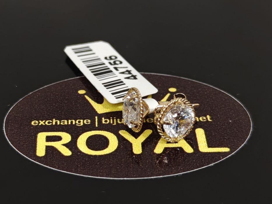 Bijuteria Royal: Cercei aur 14k/1.10 gr