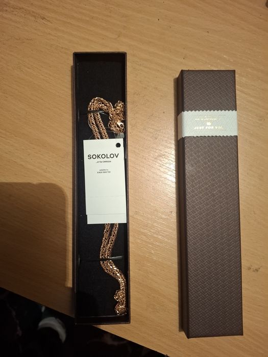 Золотая цепочка 585 пробы