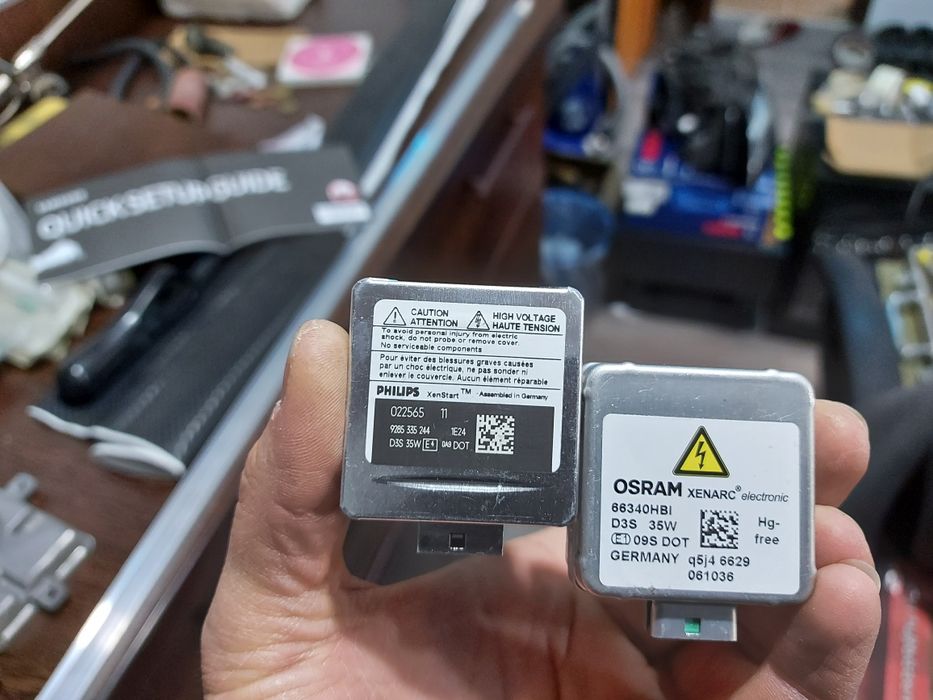 Becuri xenon D1S D3S, balastru, calculator lumini Audi