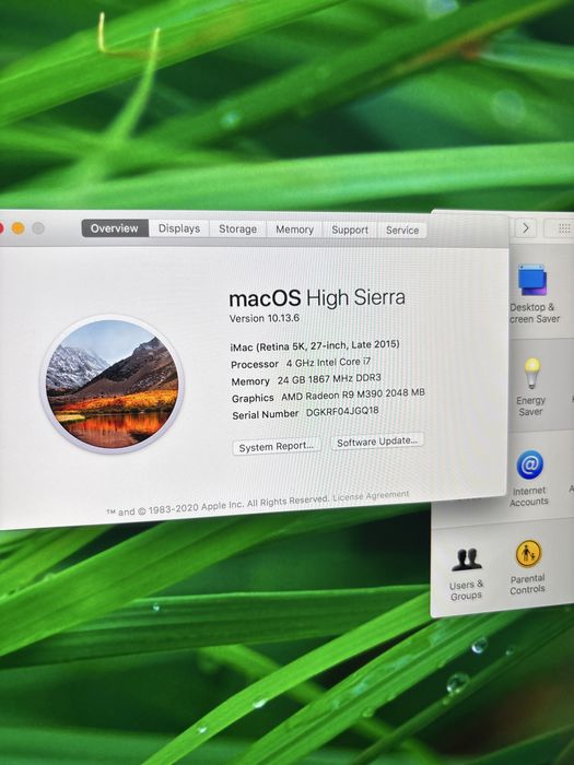 imac 27’’retina 5k 2015