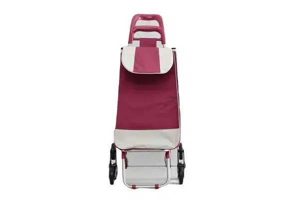 Пазарска количка с тройни колелца за лесно качване на стълби